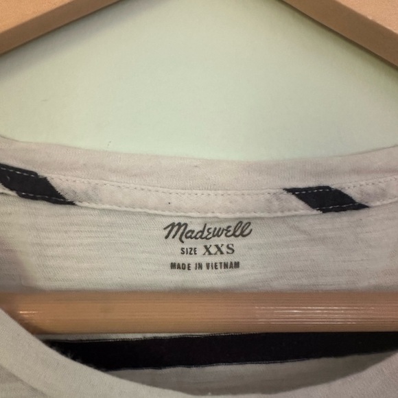 Madewell striped whisper cotton crew neck tee - Picture 2 of 3